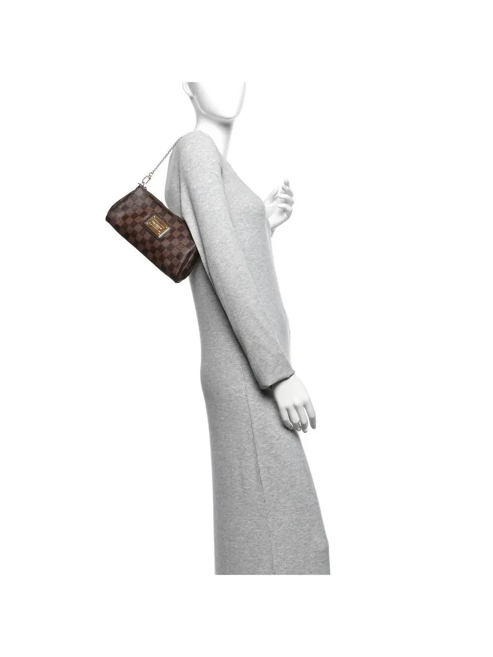 Louis Vuitton Damier Ebene Eva Clutch #322726L69B